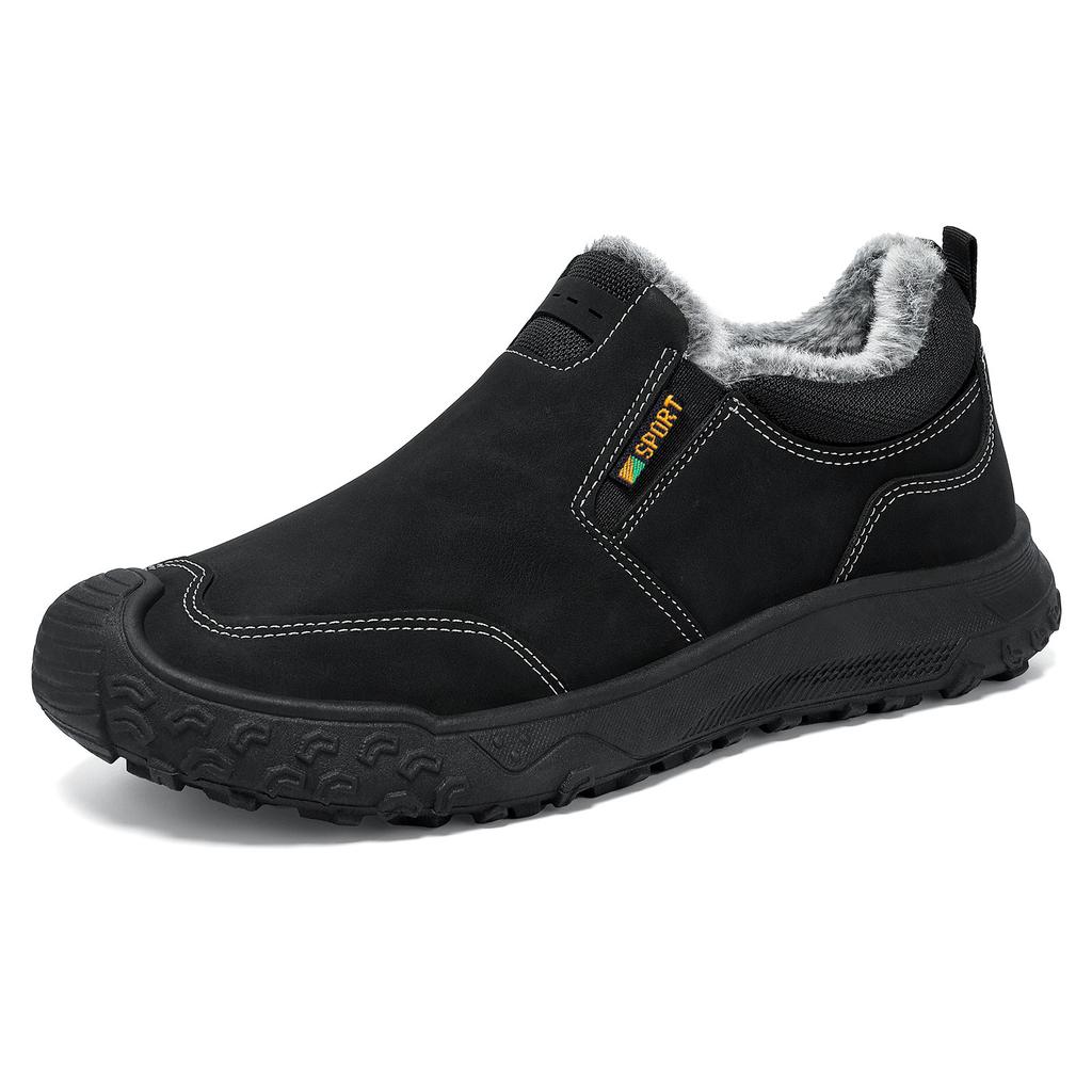 Men's Snow Boots Casual Thickened Warm Non Slip Cotton Boots Winter Men's Shoes