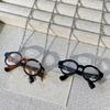 Elegant Mini Glasses Necklace for Layering with Sweaters or Standalone Piece Clavicle Chain in Parties and Gatherings