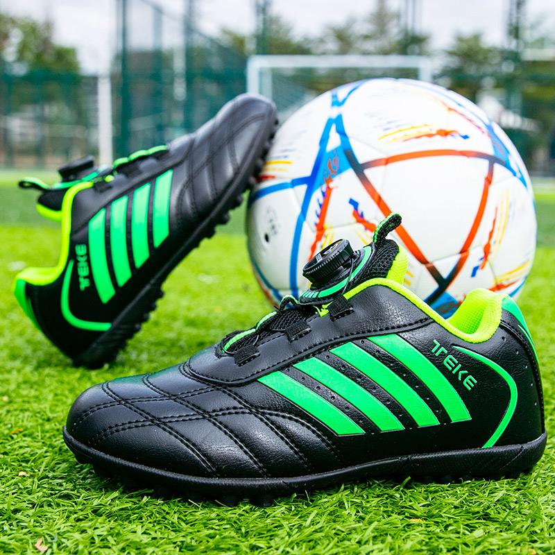 New Men Kids Soccer Shoes Boys Non-Slip Professional Football Boots Ultralight Training Shoes Match Cleats Grass Drop Shipping