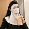 Windproof Summer Mask Sun Protection Neck Gaiter Scarf Fashion Neck Wrap Cover  Running