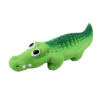 Latex Cute Crocodile Squeaky Dog Chew Toy Pet Puppy Cat Play Toys