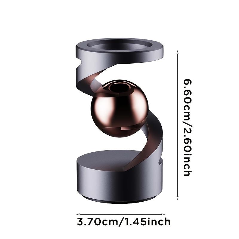 Elegant Gyroscope Desk Toy - Aluminum Alloy, Non- Levitating, Finger Rotation Desktop Ornament for Office Decor