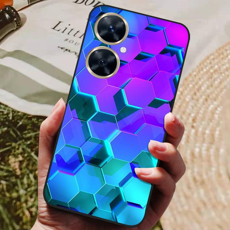 Für Huawei Nova 11i Hülle Nova11i 11 i Schwarzer Wolf Weiche TPU Silikon Rückseite Für Huawei Nova 11i MAO-LX9 Handyhülle Funda Coque