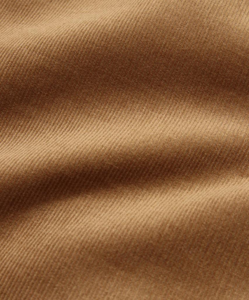 Covernat Woman Corduroy Midi Skirt Camel