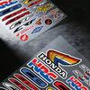 ARA1 FOR HONDA MUGEN TYPE R VTEC Reflective Motorcycle Stickers Waterproof Vinyl Decals for Motorbike Helmet Fuel Tank Bike