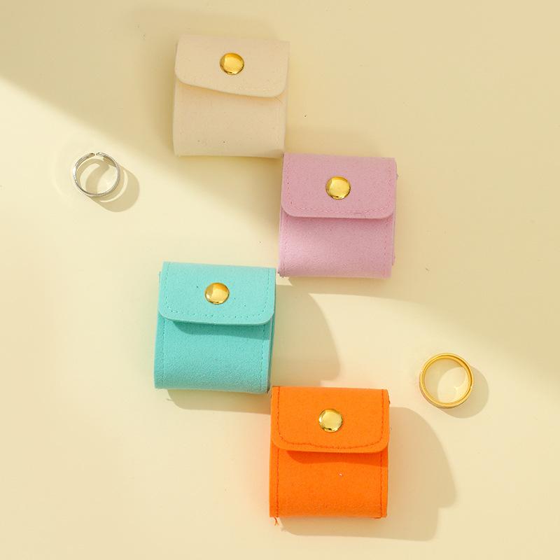Portable Mini Jewelry Organizer Bag With Multiple Compartments For Rings Necklaces Earrings Travel Storage Bag