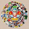 50 One Piece Anime Waterproof Stickers for Suitcases, Computers, Skateboards, Cars, and Motorcycles