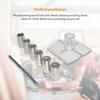 4-12mm Hole Jig Set Vertical Oblique Hole Locator Drill Guide Woodworking Tools