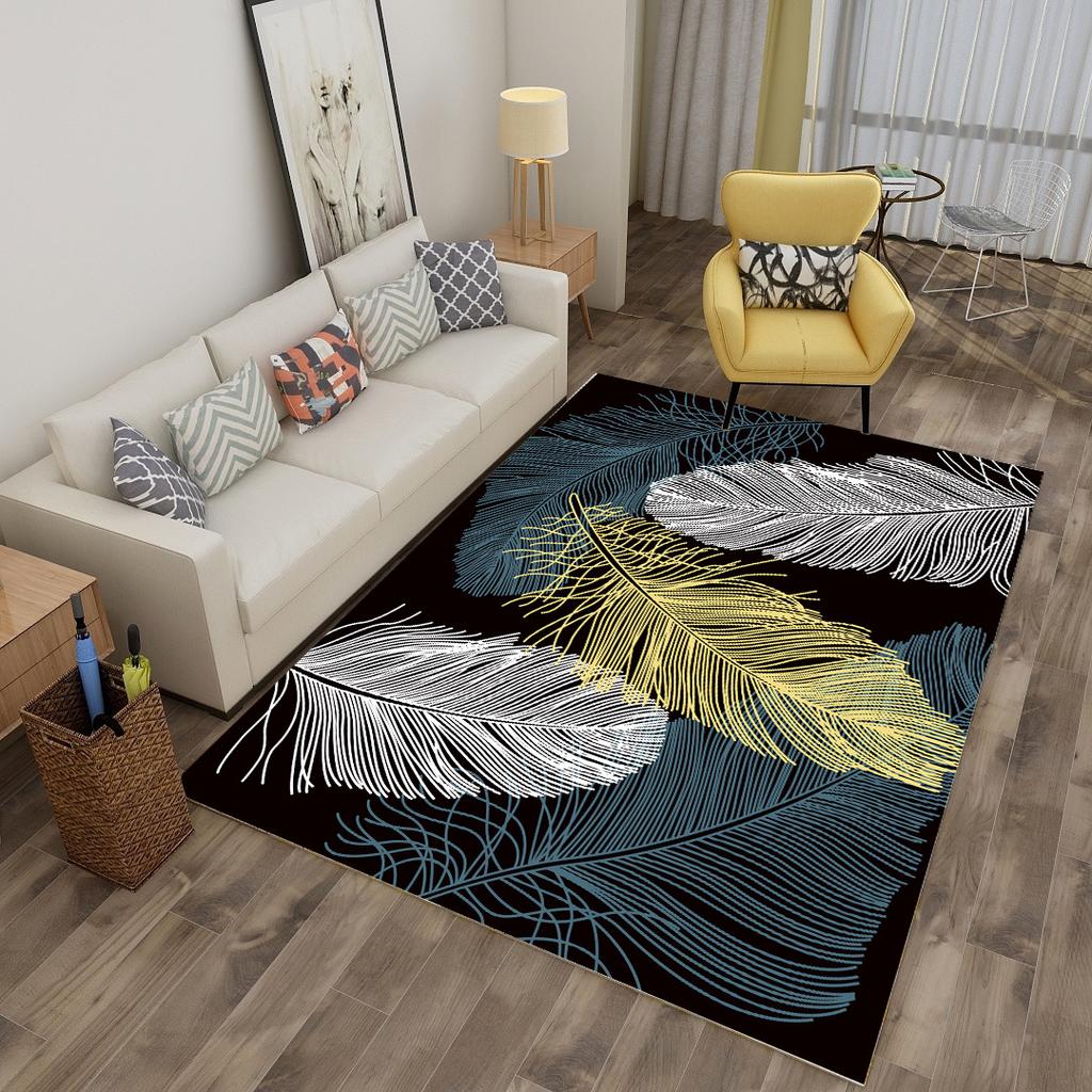Nordic Light Luxury Carpet Floor Mat Living Room Home Carpet Hotel Carpet Bedroom Bedside Blanket