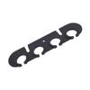 Microphone Tray Mic Holder Cable Management Metal Microphone Stand Mount 36mm Holes Diameter for Wired Wireless Mics