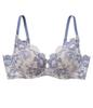 Peach John Miracle Bra Ivory Full Beautiful Machine No Net Required (Wired, Blue, B65) - Natural, Lace, Breasts, Lightweight, Washable,