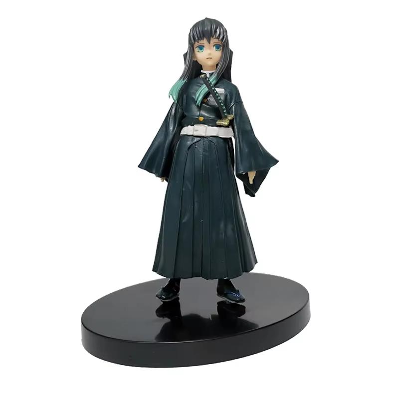 Anime Figure Demon Slayer Figures Kimetsu No Yaiba Doll Tanjiro Nezuko Zenitsu Figurine Inosuke Warrior Action Figure Model Toys