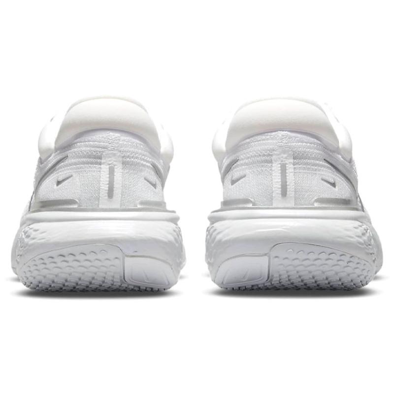 Nike ZoomX Invincible Run Flyknit White Metallic Silver Women's Sneakers casual CT2229-101