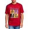T Shirt Unisex Cotton Solid Color Tshirt Britney Spears Photo Collage Design Short sleeve Cotton Tshirt Classic Soft Cotton