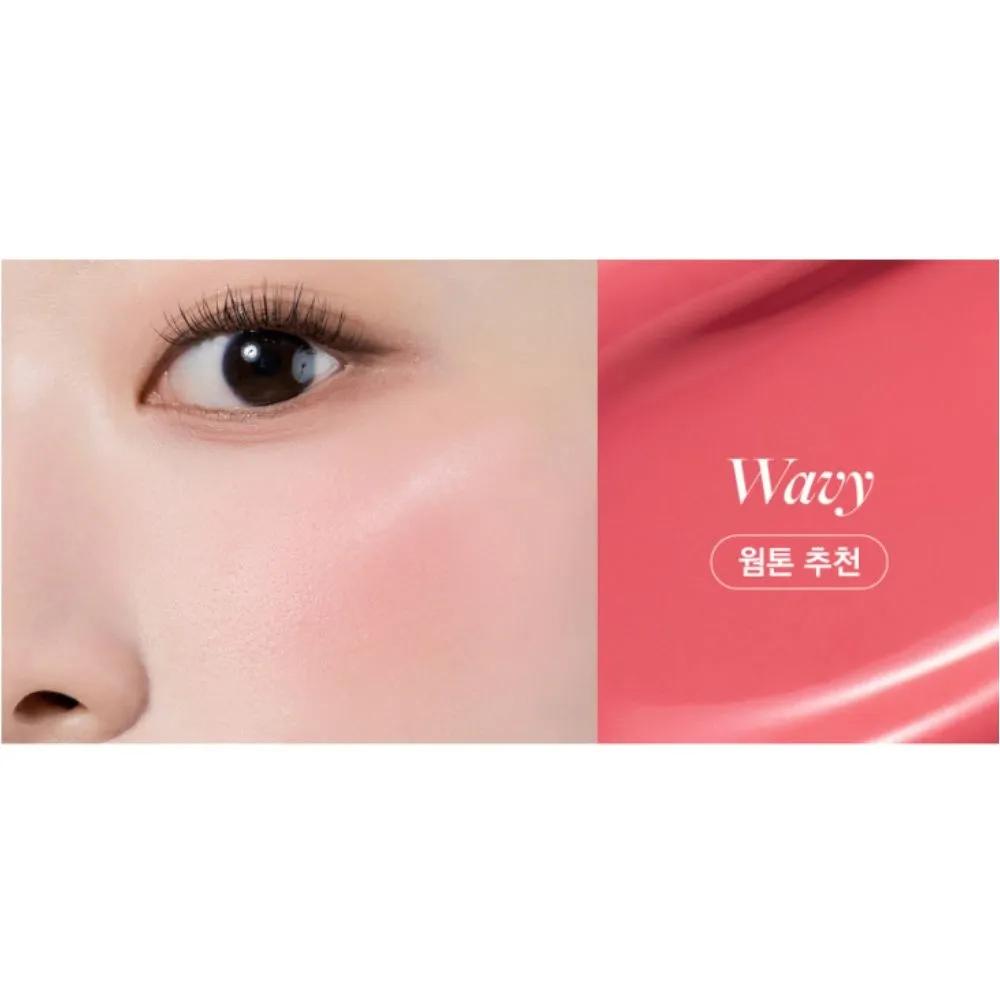 Dear dahlia Petal Drop Apple Red Liquid Blush Wavy