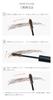 DE Eyebrow Mascara 01 Light to natural and wavy brush for a sophisticated look Brown/Easy apply, airy, non-sticky,