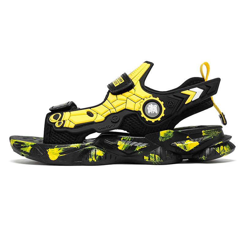 Children's Sandals Summer New Beach Shoes Sports Breathable Velcro Non-slip Casual Medium and Large Children Wholesale