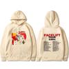 Felpa con cappuccio Alice in Chains Face Lift Tour 1991 Moda Rock Band Uomo Donna Casual Oversize Pullover Unisex Felpa Cotone Cappuccio