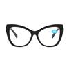 Trend Cat's Eye TR90 Reading Glasses Oversized Women Presbyopia Glasses Blue Light Blocking Computer Far Sight Eyewear