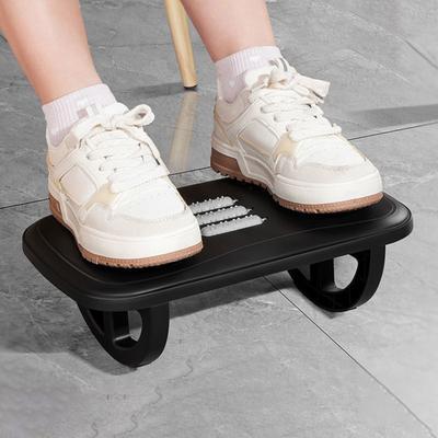 Schreibtisch-Fußstütze mit Massage-Rolle, strapazierfähig, tragbar, für Männer und Frauen Füße