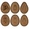 1Pcs Easter Egg Half Sphere Shape Silicone Chocolate Mold DIY Baking Pudding Chocolate Cake Mold Pastry Kitchen Accessories Tool