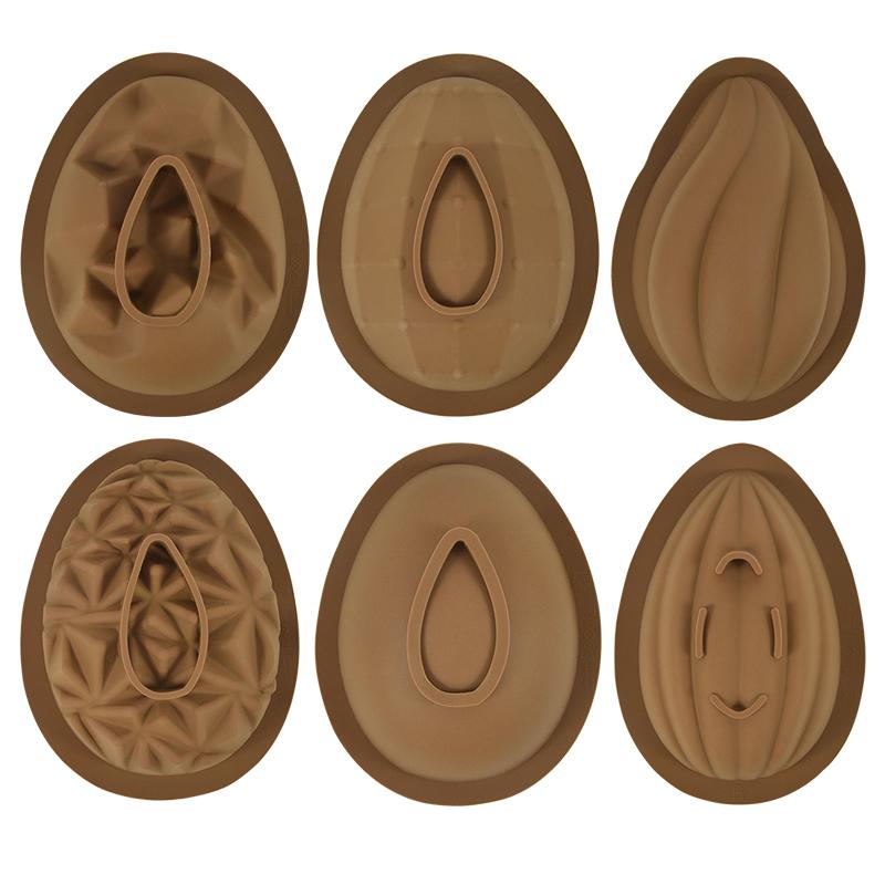 1Pcs Easter Egg Half Sphere Shape Silicone Chocolate Mold DIY Baking Pudding Chocolate Cake Mold Pastry Kitchen Accessories Tool