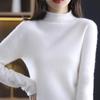Damen Kaschmirpullover Qinghe Kaschmir 30% Kaschmir 70% Wolle Damen Herbst und Winter Kaschmirpullover weich und warm