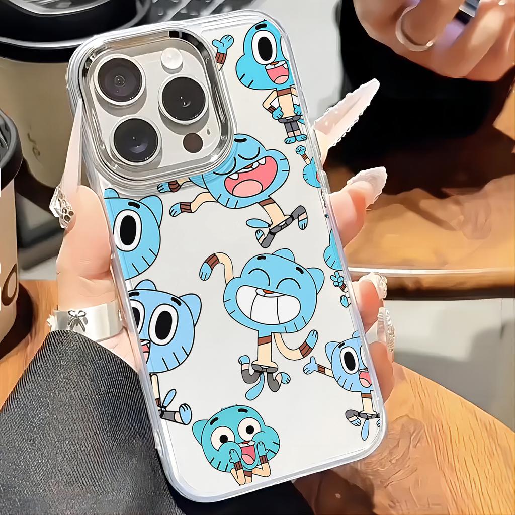 Die erstaunliche Welt von Gumball Handyhülle Für iPhone 17 16e 16 15 14 13 12 11 mini Pro Max X XR XSMAX 8 7 Air Plus Weiche Hülle