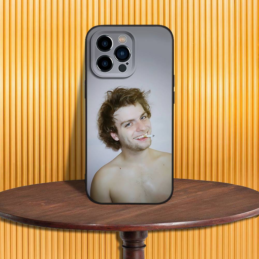 Mac D-DeMarco Singer Phone Case For iPhone 17,16,15,14,13,12,11,Pro,Max,Plus,X,XS,SE4,E,Mini,Soft Black Case