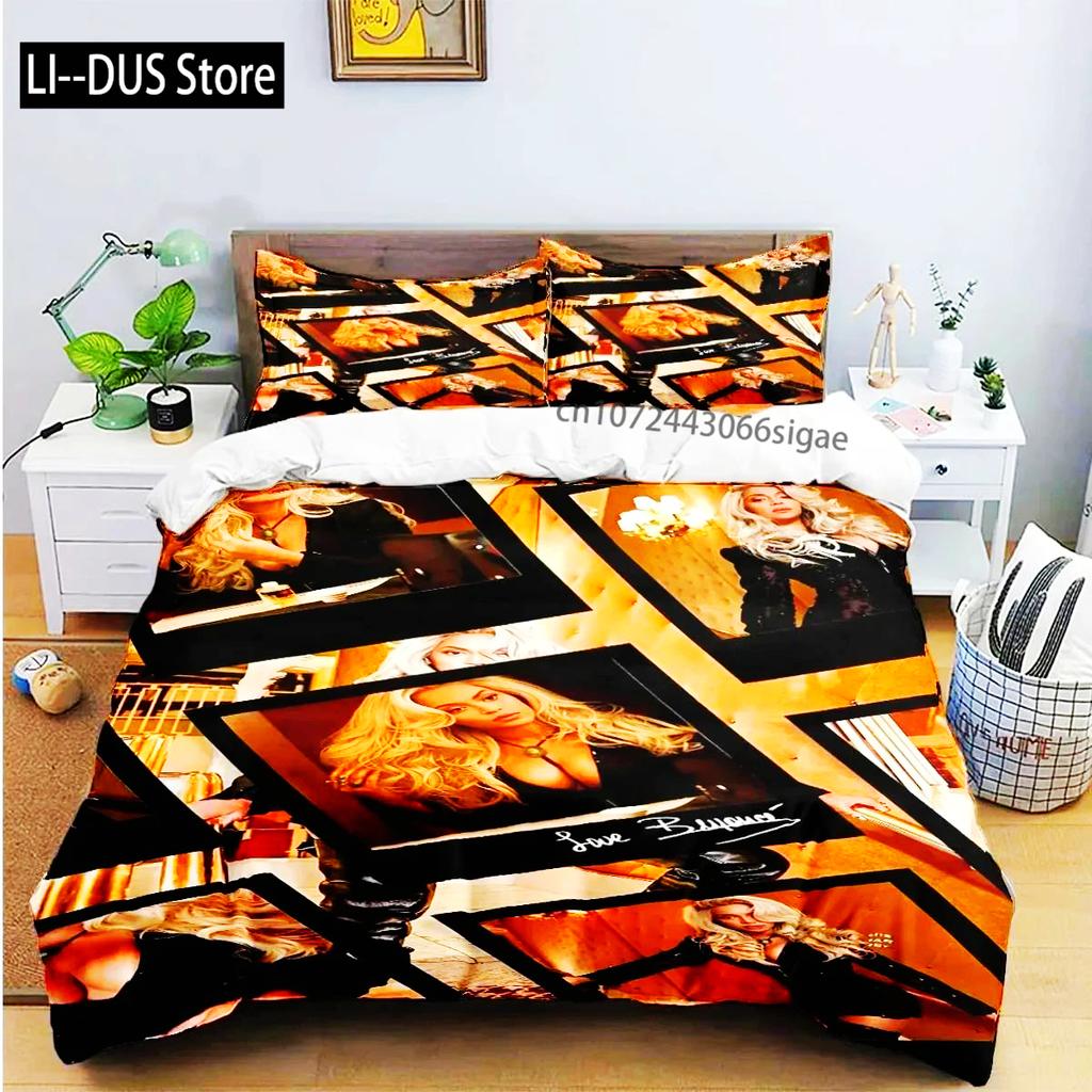 Pop Female Singer B-Beyonce Bedding Set Boys Girls Twin Queen King Size Duvet Cover Pillowcase Bed Boys Adult Home Textileextile