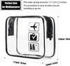 2026 Pvc Cosmetic Bags Waterproof Makeup Case Transparent Bathroom Toiletry Bag Storage Pouch With Zipper For Women Men Travel