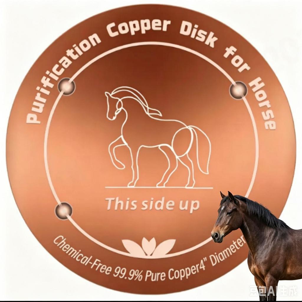 10CM Bird Bath Copper Disk Purification Tray Metal Cleaner Disks Feeder Accessories for Cats Dog Cow Horses Chicken Water Bowl