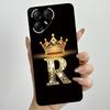 For Tecno Pova 7 Pro Ultra 5G Case Luxury Crown Letter Silicone Soft Phone Case For Tecno Pova7 Pro Ultra Shockproof Back Covers