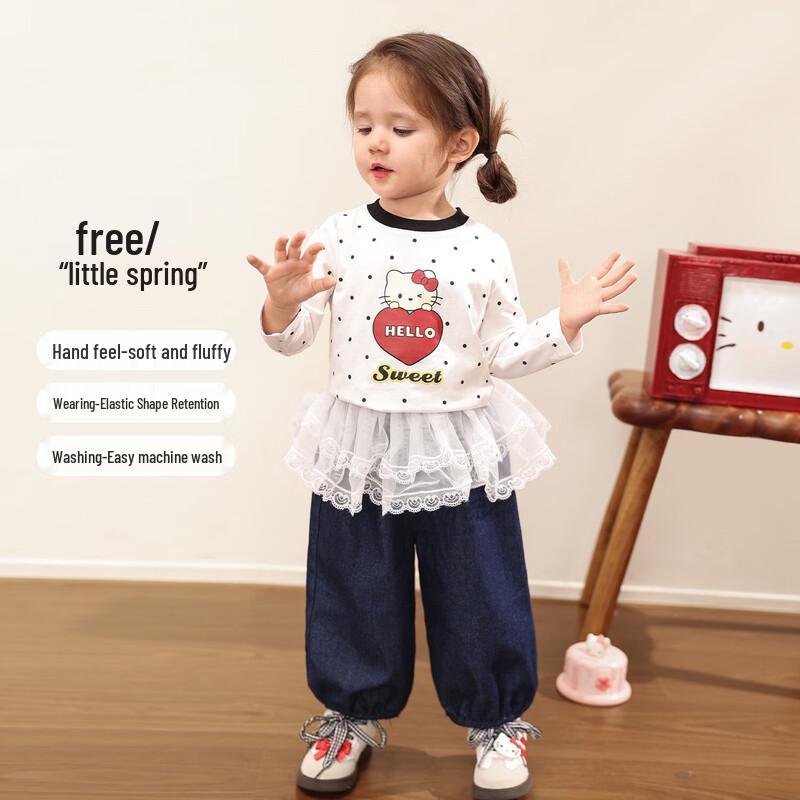 LUSON Girls  Baby & Toddler Long-Sleeve T-Shirt 90