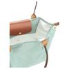 Longchamp Le Pliage Original Faltbare recycelte Canvas-Tragetasche Einkaufstasche Umhängetasche Große Damen-Tote Hellgrün L1899089P99
