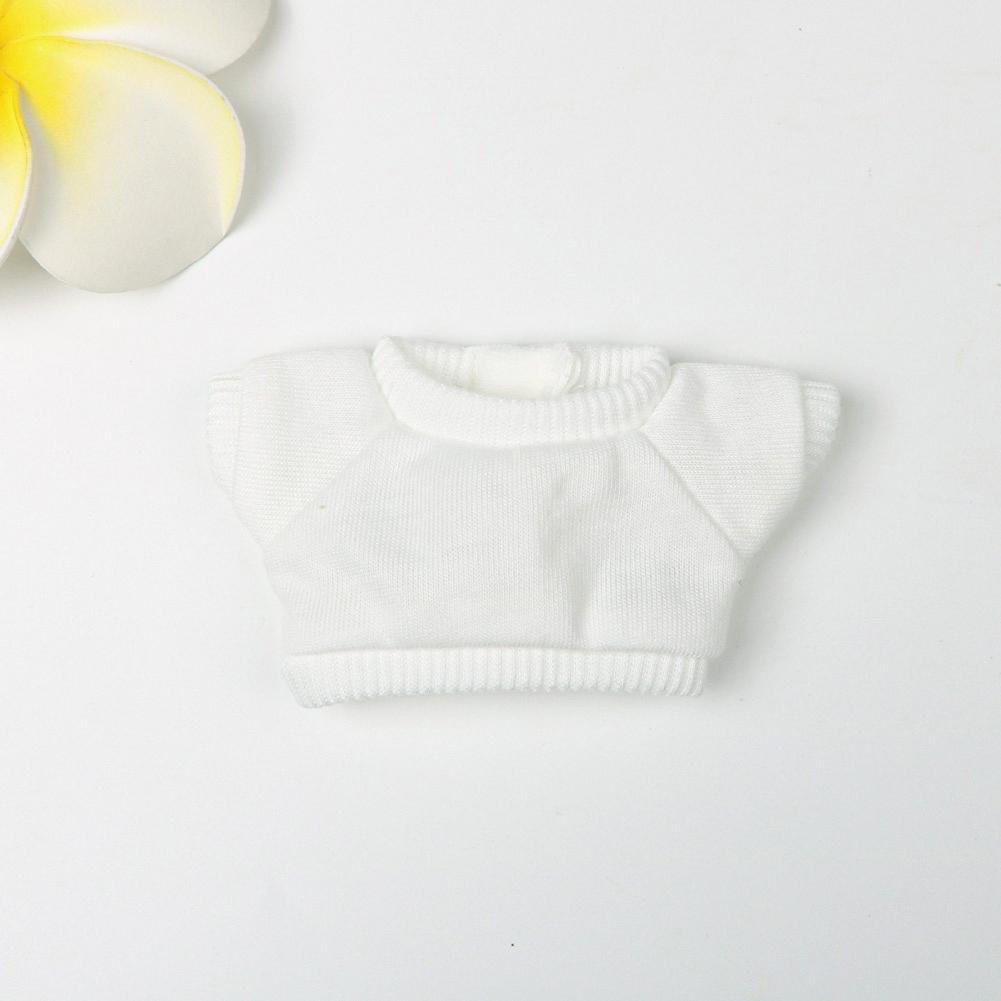 For 17cm Labubu Doll Clothes Fashion Clothes Hoodies Doll Clothes Hoodies Dolls Accessories Cute Decoration Little Cloths