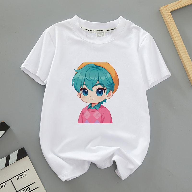 Dětská unisex trička Nová skupina Monster Hunt HUNTRX Dětské módní tričko s krátkým rukávem