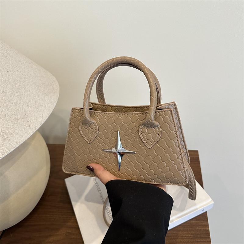 Pu Women Crossbody Bag With Star Decoration And Soft Structure For Travel City