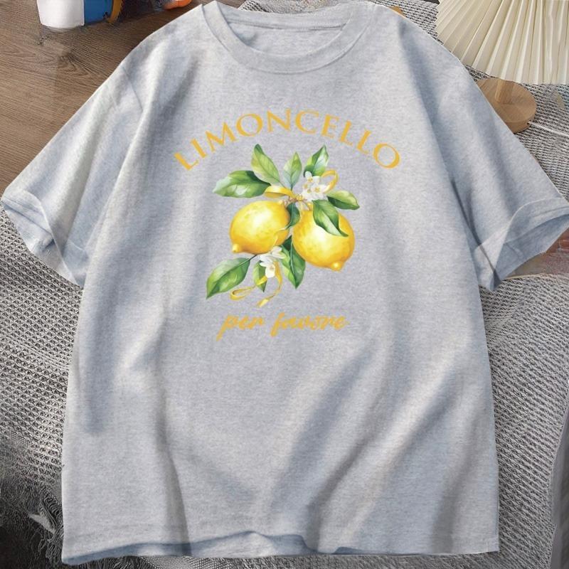 Summer Limon T Shirt Unisex Women Limonchllo Printed Tshirt Casual Cotton Short Sleeve Tshirts Harajuku Graphic T Shirts Clothes