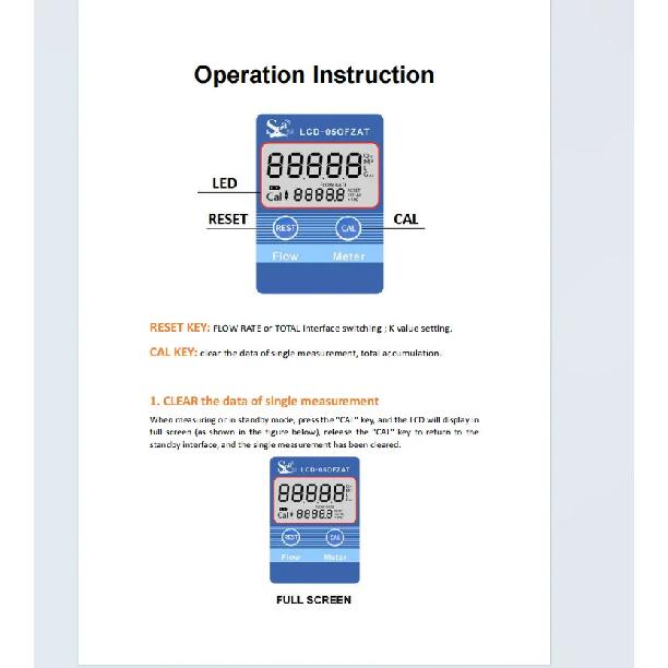 G1/2 G3/4 Inch Digital LCD Water Milk Oil Flow Sensor Meter Flowmeter Totameter Flow Measuring Instruments