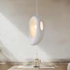 Japanese restaurant pendant light Wabi Sabi E27 minimalist bedroom LED light Nordic luxury white Lampras home decoration