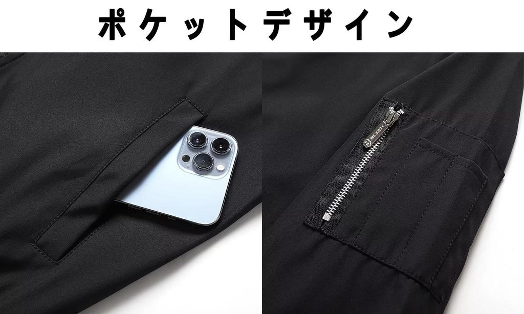 Jacket Light Jacket Coat Casual Jumper Slim Blouson Jacket Stadium Jacket Blouson Flight Jacket Stadium Jacket Thin Outerwear Spring Autumn [inotenka]