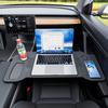 For Tesla Model 3/Y Front Seat Tri-Fold Folding Tray Table Multifunctional Car Laptop Desk Portable Work Station