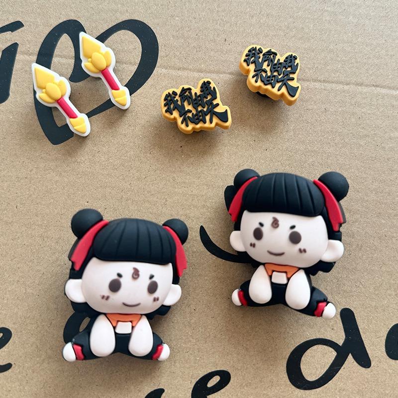 

Аксессуары для обуви с отверстиями, цветок для обуви, трехмерный милый мультяшный щенок, украшения для обуви, съемные пряжки для обуви, ins no specification