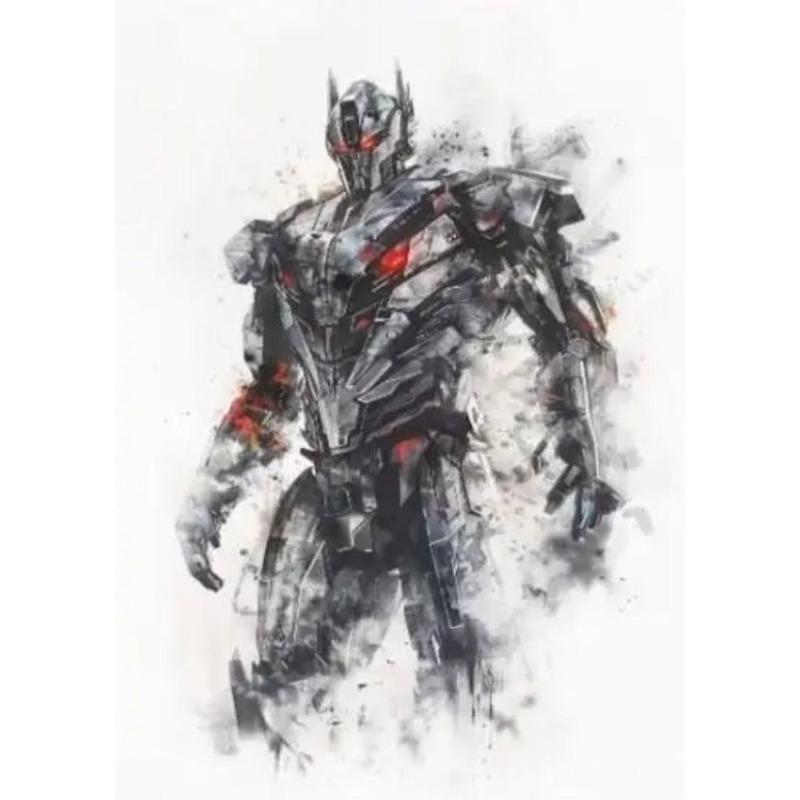 Transformers Bumblebee Optimus Prime Decorative Metal Plate Gift for Boys Wall Decor