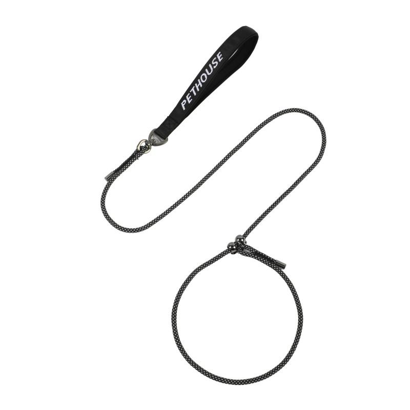 Slip-Leine Hundeleine für Welpen Kleine Hunde Training und Spaziergänge Nylonseil Leine Haustier Anti-Erstickungsgefahr P-förmige Hunde Slip-Ketten Halsband