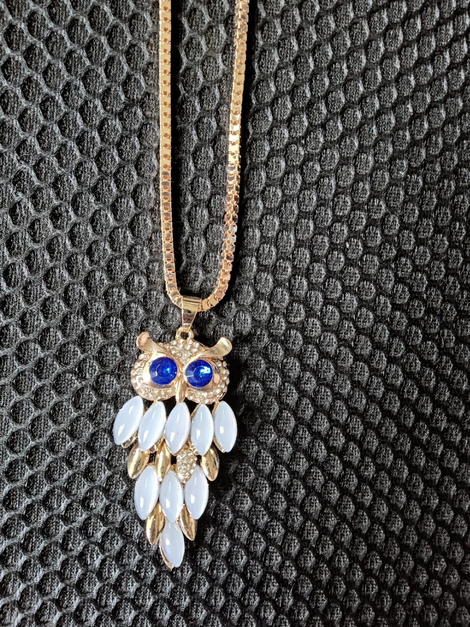 Korea Korean Version Versatile Long Necklace Women S Sweater Chain Clothing Accessories Pendant Boutique Owl Sweater Chain Tide Accessories золотой