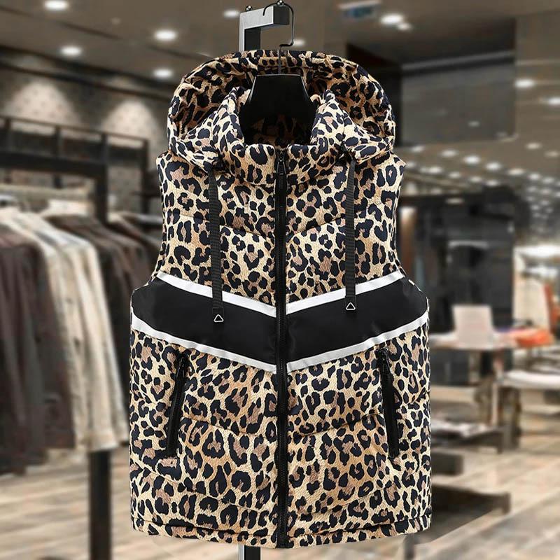 

Жилет женский хлопковый осенне-зимний с капюшоном, без рукавов, топ, жилет оверсайз, утолщенный пуховый, повседневный XXXXL