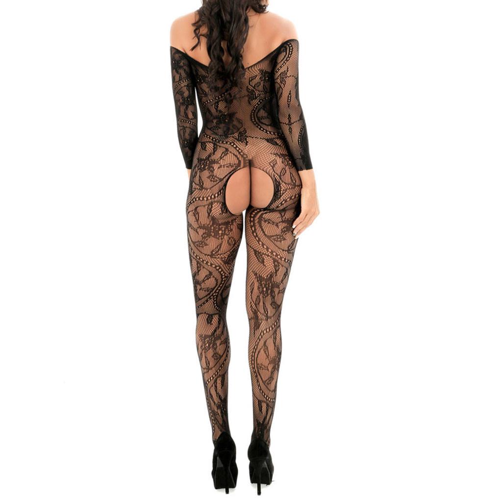 Women Sexy/Sissy Lingerie Babydoll Underwear Body Stocking One Size