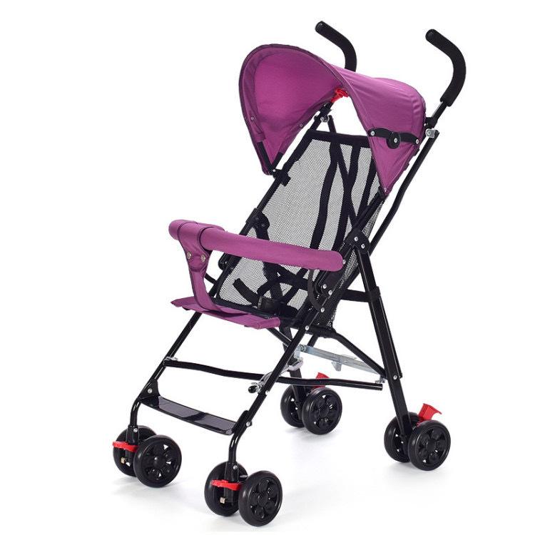Lightweight Folding Baby and Toddler Umbrella Stroller with Recline Feature